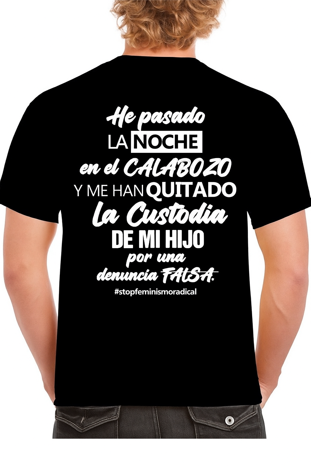 Camiseta Falsa Denuncia